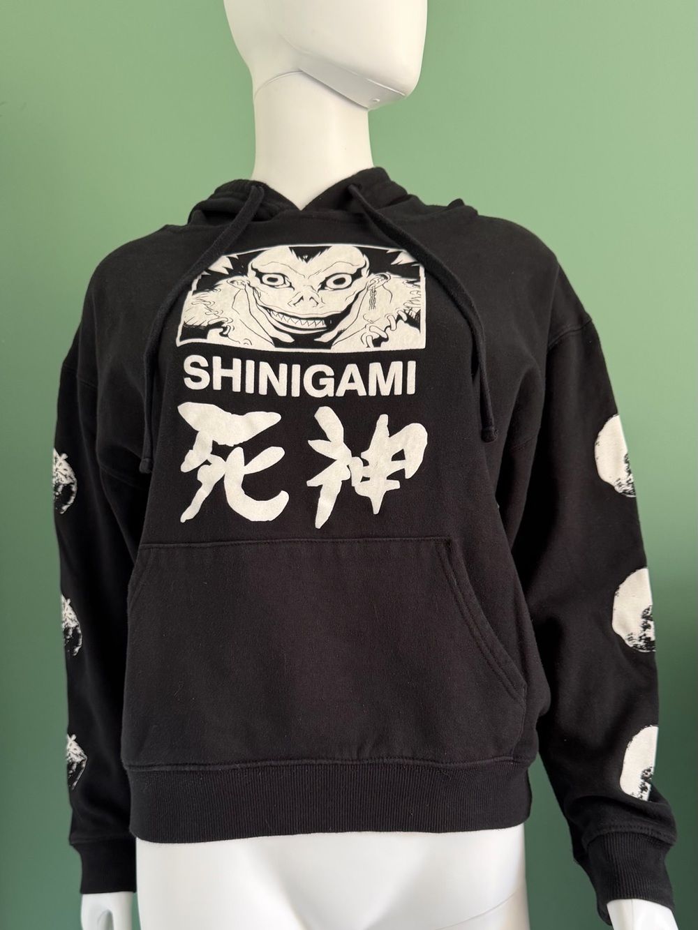 Black Death Note Shinigami Ryuk Graphic Hoodie Sweatshirt
